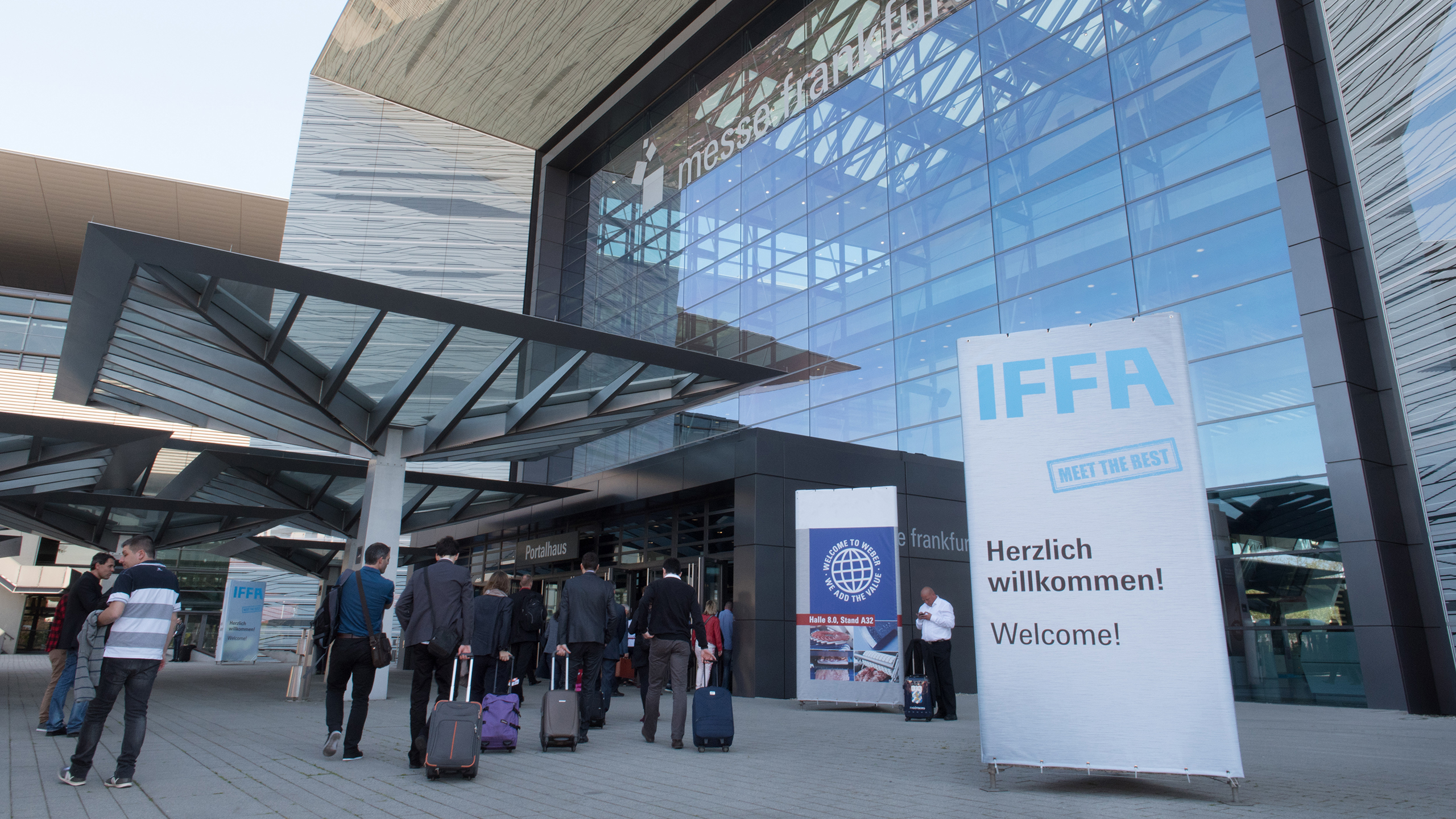 Frankfurt Fair and Exhibition Centre, Portalhaus entrance. Source: Messe Frankfurt / Sandra Gätke