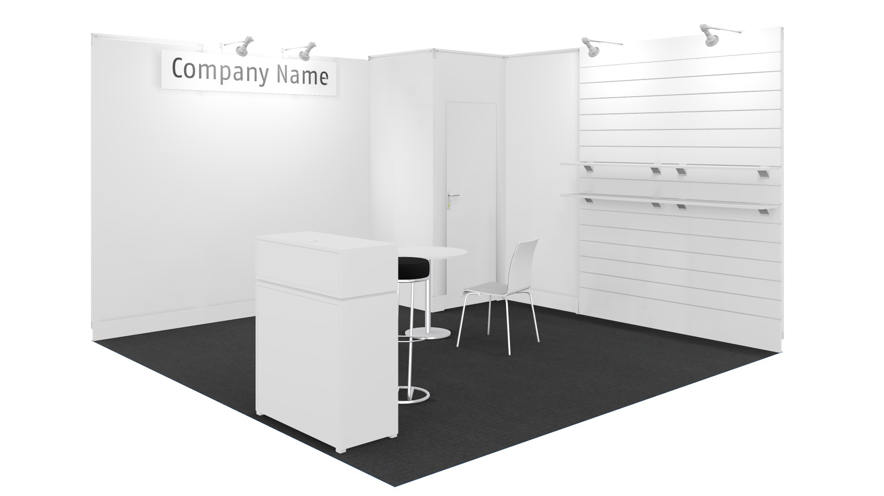 Komplettstand 16 m²